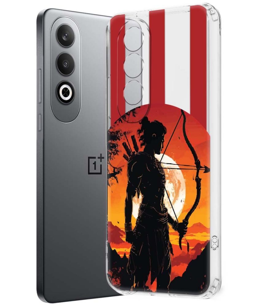     			NBOX Multicolor Printed Back Cover Silicon Compatible For OnePlus Nord ce 4 5G ( Pack of 1 )