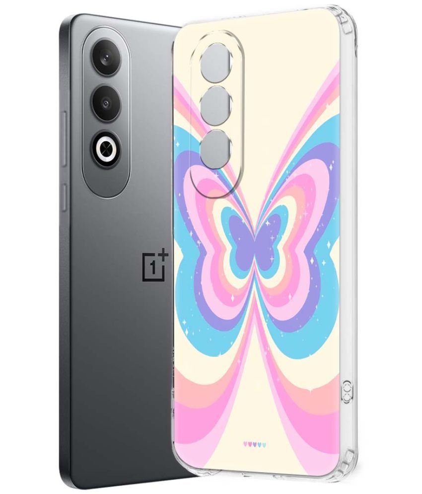     			NBOX Multicolor Printed Back Cover Silicon Compatible For OnePlus Nord ce 4 5G ( Pack of 1 )