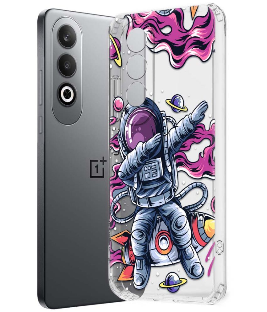     			NBOX Multicolor Printed Back Cover Silicon Compatible For OnePlus Nord ce 4 5G ( Pack of 1 )