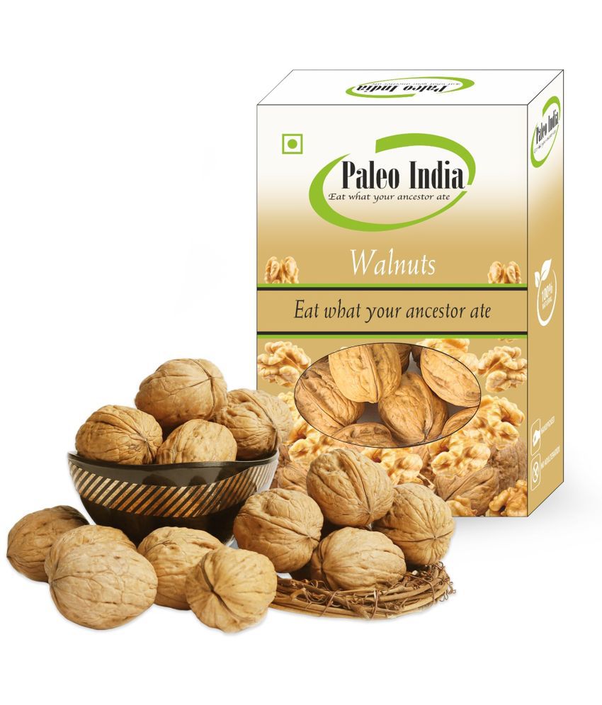     			Paleo India Inshell Walnuts(Saboot Akhrot) 300 g