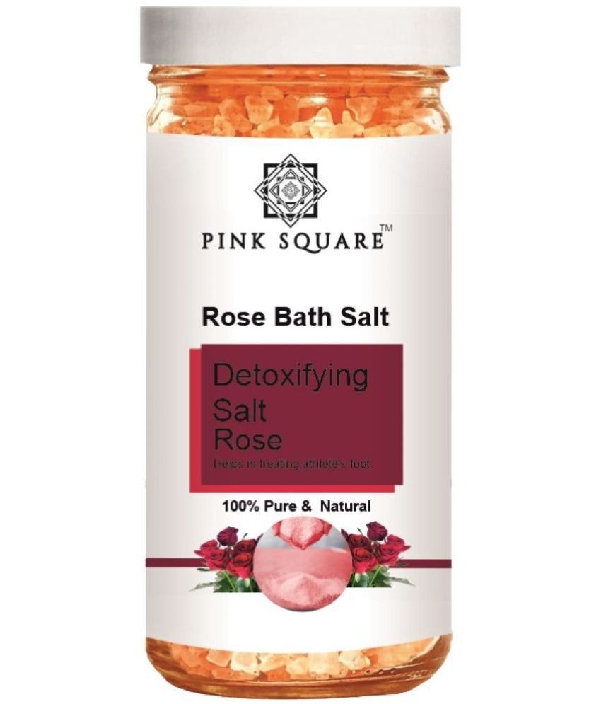     			pink square Bath Salt Crystal Rose Bath Salt 200 g