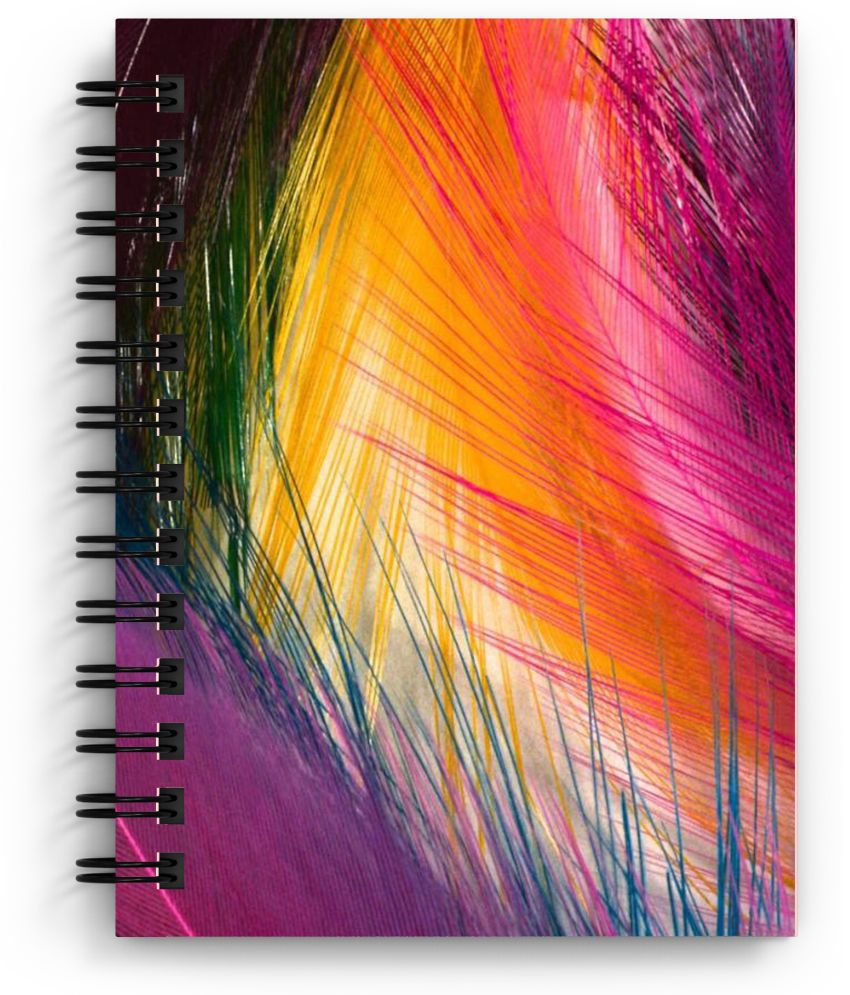     			DI-KRAFT Handcrafted Painting diary A5 Diary Unruled 160 Pages (Multicolor)