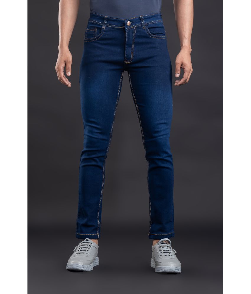     			L,Zard Slim Fit Basic Men's Jeans - Blue ( Pack of 1 )
