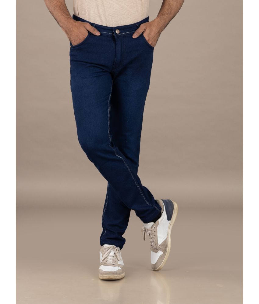     			L,Zard Slim Fit Basic Men's Jeans - Dark Blue ( Pack of 1 )