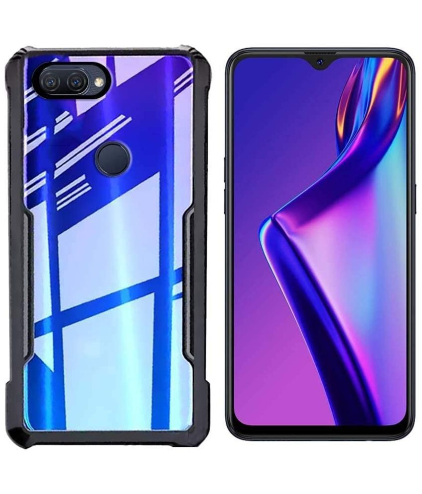     			Bright Traders Hybrid Covers Compatible For Silicon Oppo F9 Pro ( Pack of 1 )