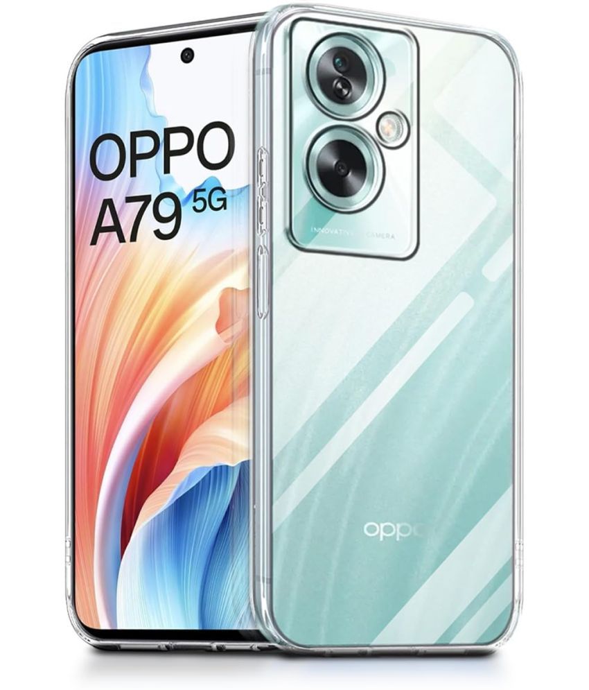     			Bright Traders Plain Cases Compatible For Silicon Oppo A79 ( Pack of 1 )