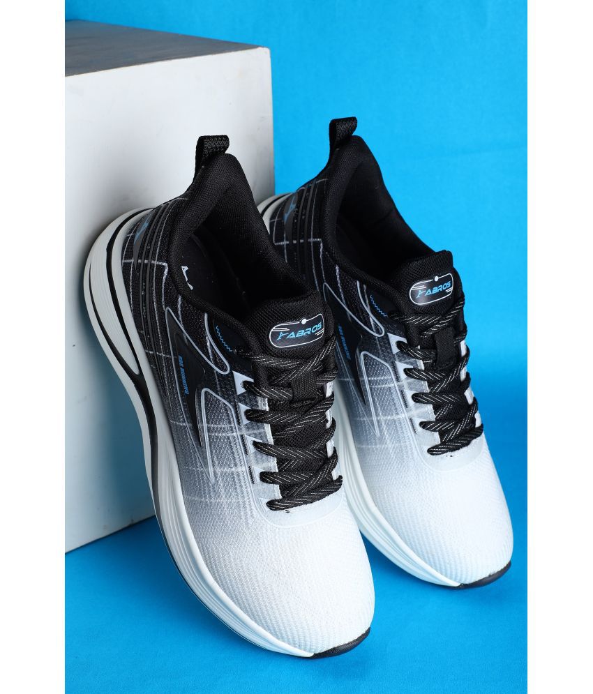     			Abros ADLOF White Men's Sports Running Shoes