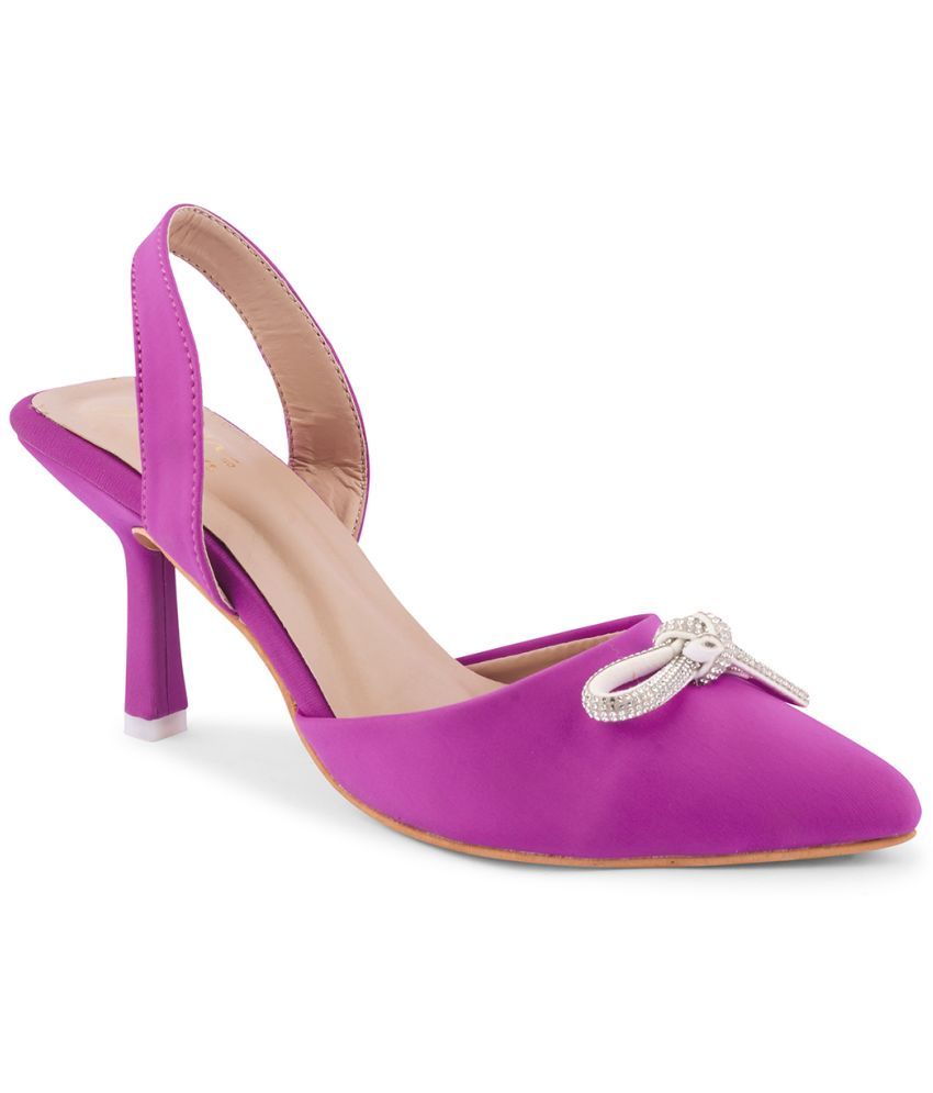     			JM Looks Pink Women's Sandal Heels