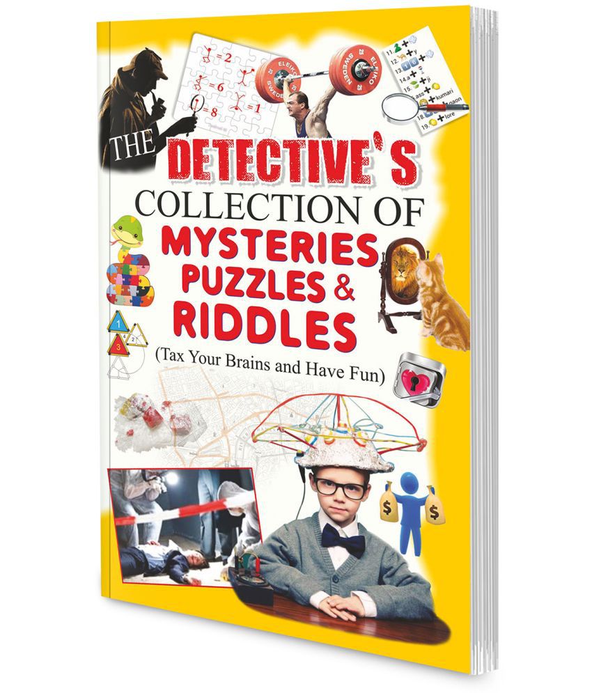     			The Detective Collection of Mysteries, Puzzles & Riddles By Sawan