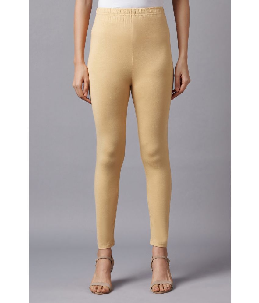     			Aurelia - Gold Polyester Women's Leggings ( Pack of 1 )