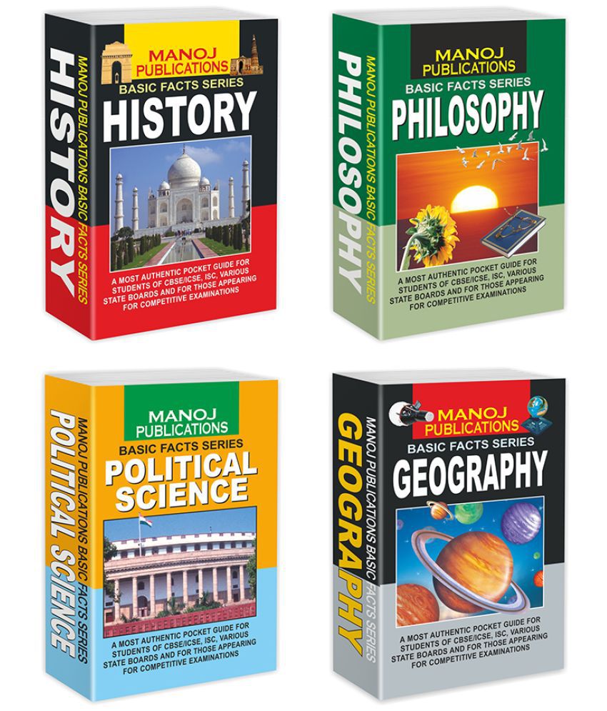    			Basic Facts Series Combo for Arts Students By Sawan | Set of 4 (Pocket Master) Books