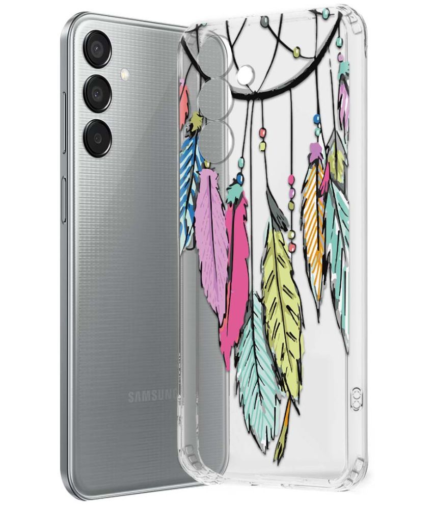     			NBOX Multicolor Printed Back Cover Silicon Compatible For Samsung Galaxy M15 5G ( Pack of 1 )