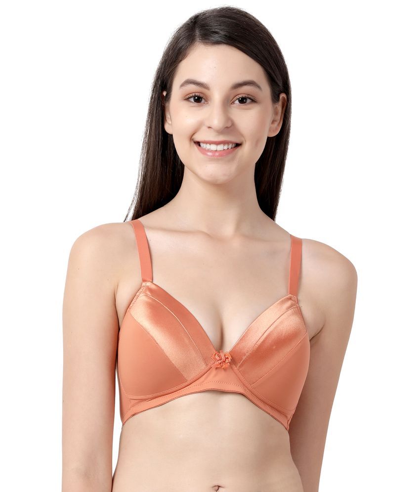     			Taabu Nylon Women's T-Shirt Bra ( Orange ) ST015-CoralReef