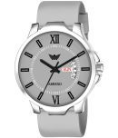 Abrexo Light Grey Silicon Analog Men's Watch