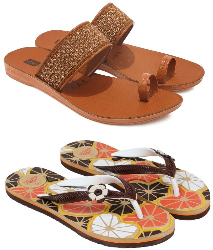     			ASIAN Brown Women's Daily Slipper