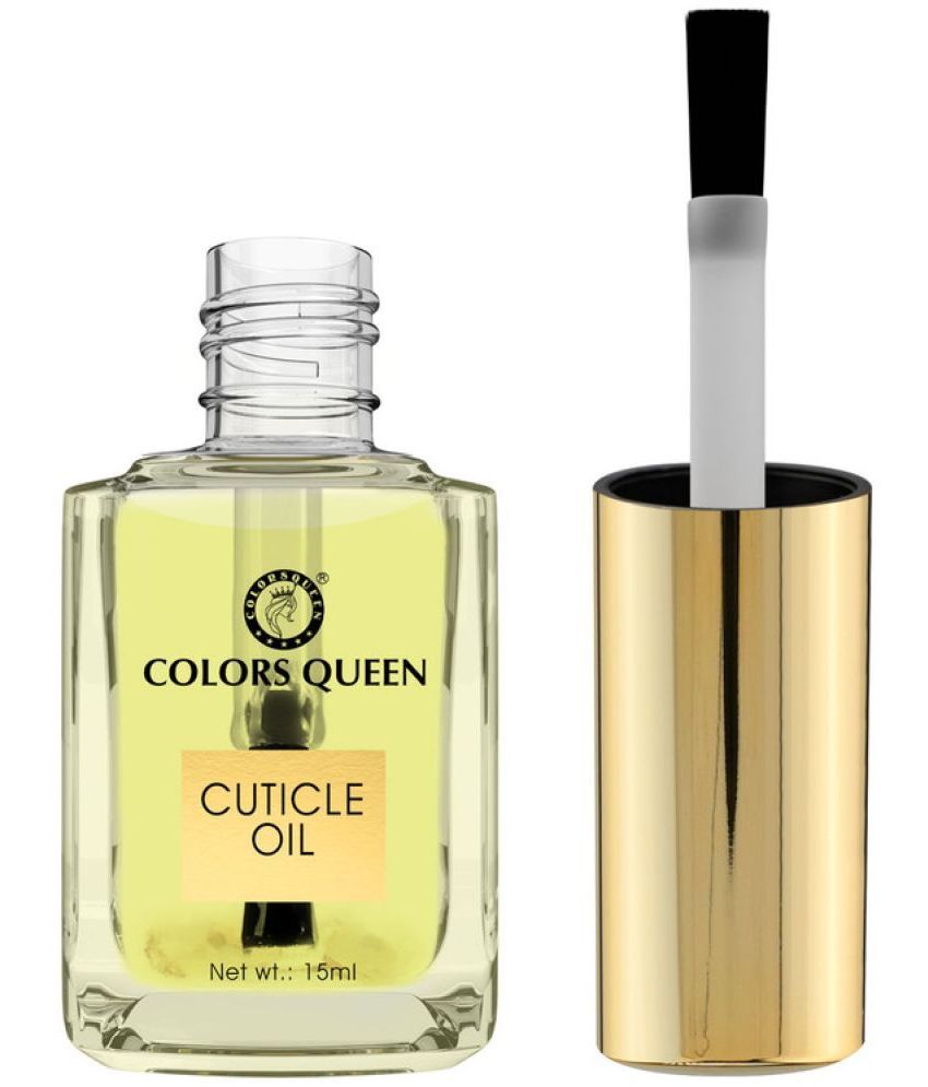     			Colors Queen Cuticle Oil Nail Care - 15ml | Quick Drying, Long Lasting & Chip Resisting Formula