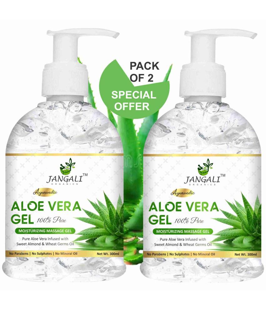     			PURE Jangali ORGANICS PURE Aloe Vera Gel - Moisturize Skin & Younger Looking (600 ml)