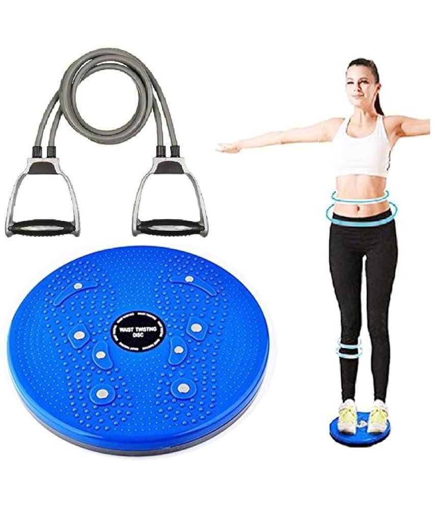     			Tummy Twister and Resistance Band Fitness Exercise Gym Accessories Full Body Stretching Strength Abdominal Core and Chest Abs Exercise Equipment
