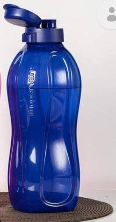     			Tupperware India Pvt Ltd Blue Plastic Water Bottle 2000 mL ( Set of 1 )