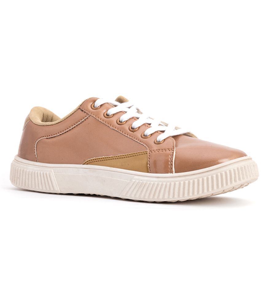     			KHADIM Beige Women's Sneakers