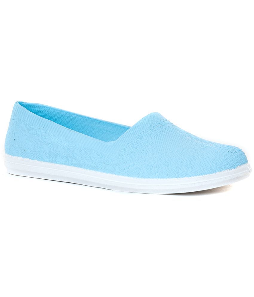     			KHADIM Blue Women's Loafers