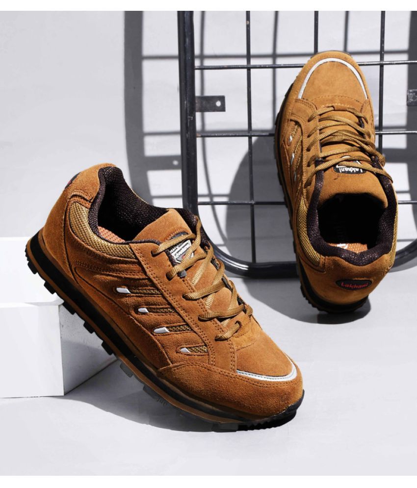     			Lakhani Aashirwad L-1111_Camel Camel Men's Sports Running Shoes