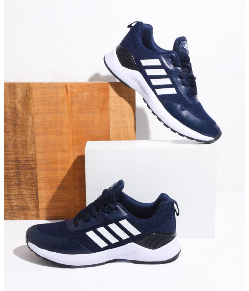     			Lakhani Aashirwad L-Tejas_Navy Navy Men's Sports Running Shoes