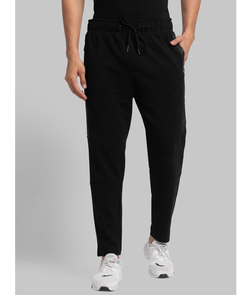     			Parx Black Polyester Men's Trackpants ( Pack of 1 )