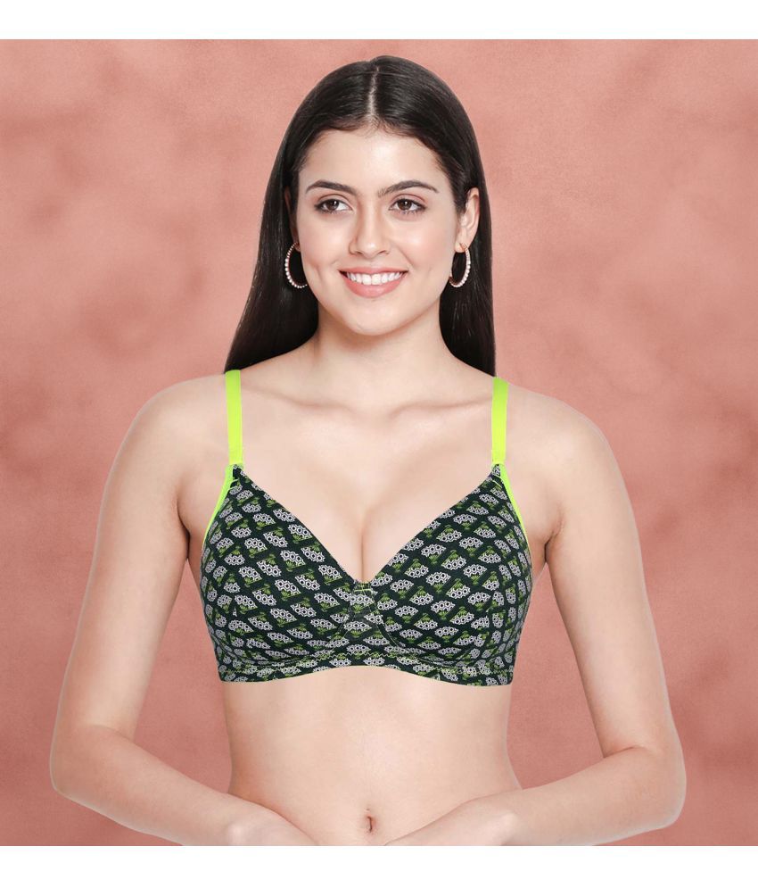     			Susie Green Cotton Lightly Padded Women's Everyday Bra ( Pack of 1 )