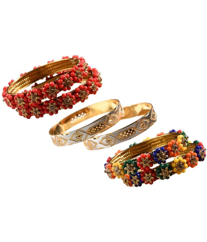     			Somil Multicolor Bangle Set ( Pack of 24 )