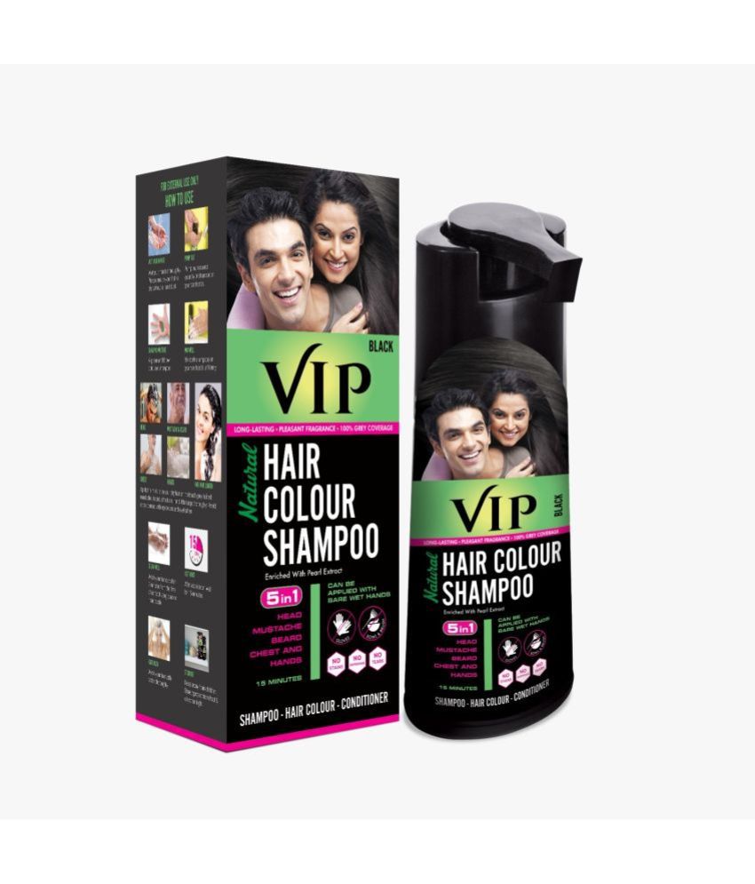     			VIP Hair Colour Shampoo Liquid 180 mL