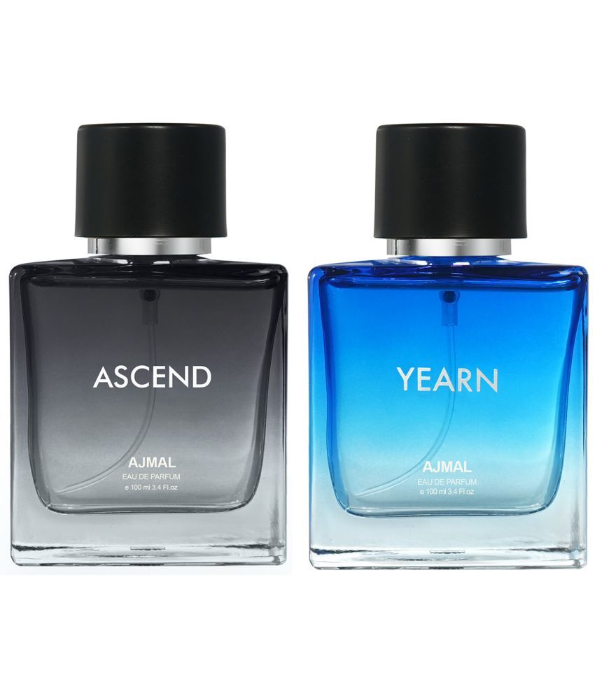     			Ajmal Ascend & Yearn EDP 100ml Long Lasting Perfume For Men & Women Pack of 2