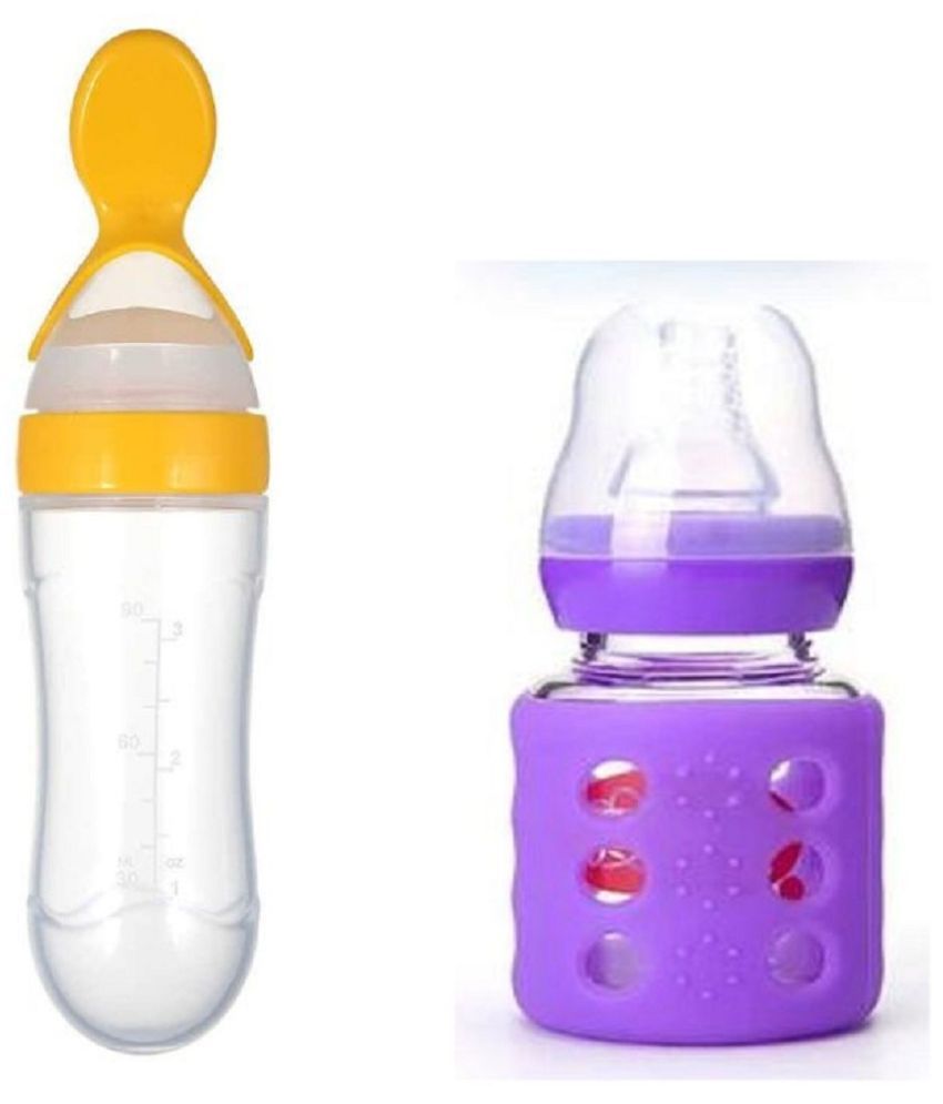     			BBYARAJ 60 Multicolor Feeding Bottle ( Pack of 2 )