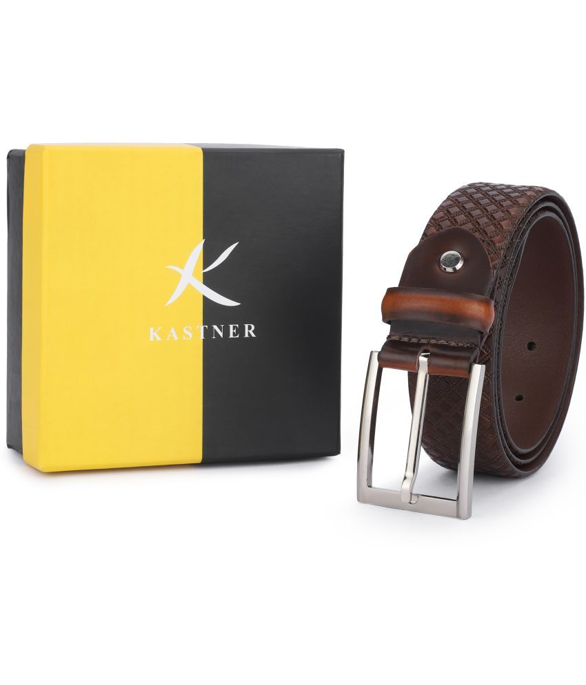     			Kastner - Brown 100% Leather Men's Formal Belt ( Pack of 1 )