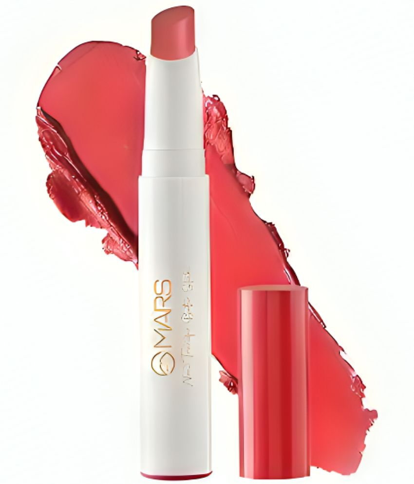     			MARS Matte Non-Transfer Butter Smooth Lipstick | Up to 12 Hours Long Lasting | Shade-NT01-Pink