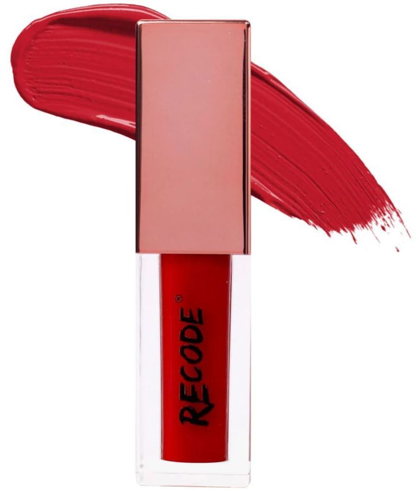     			RECODE Red Matte Lipstick 3