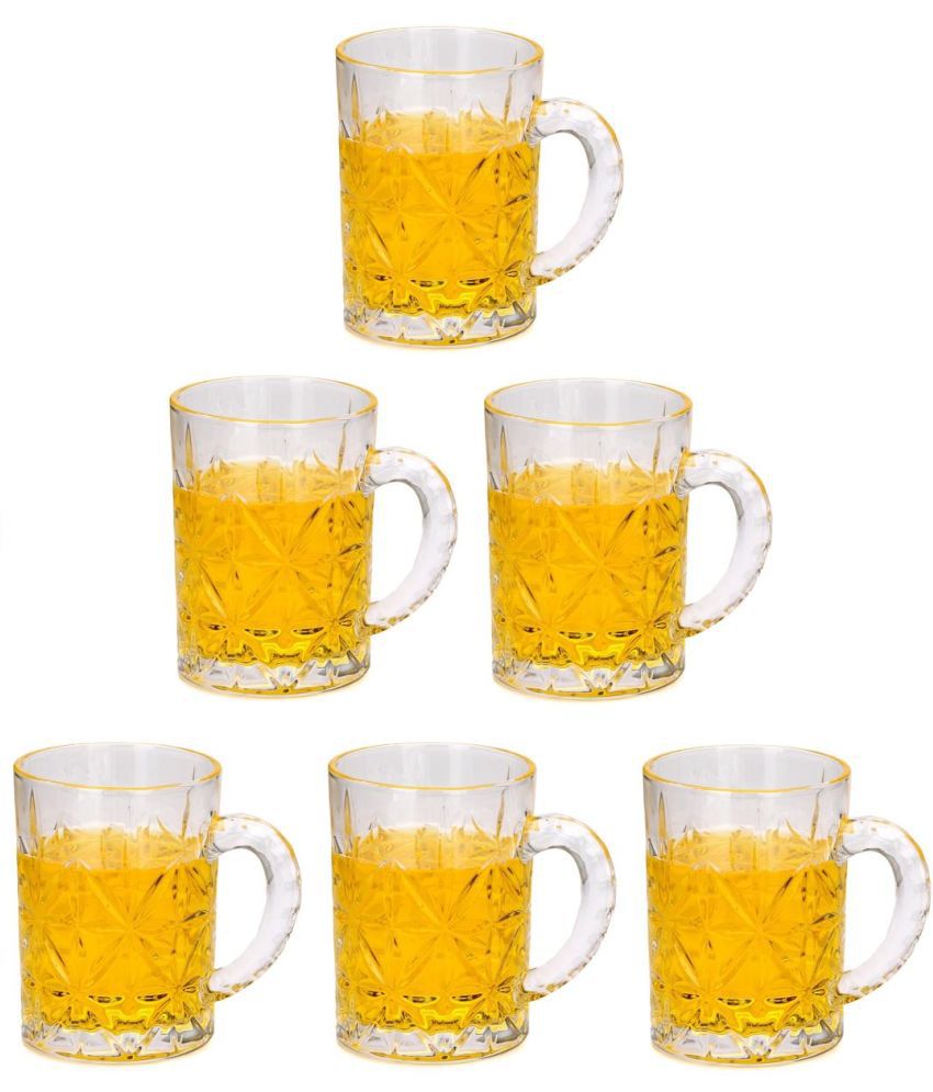     			Somil Drinking Glass Glass Glasses Set 450 ml ( Pack of 6 )