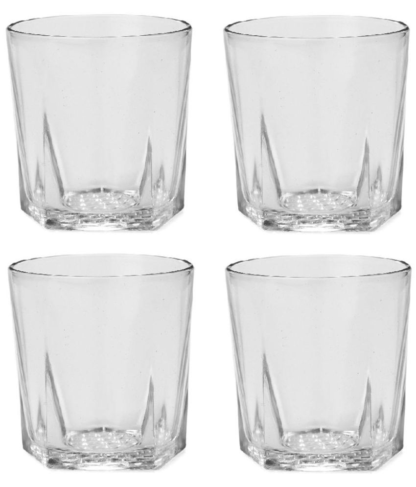    			Somil Drinking Glass Glass Glasses Set 300 ml ( Pack of 4 )