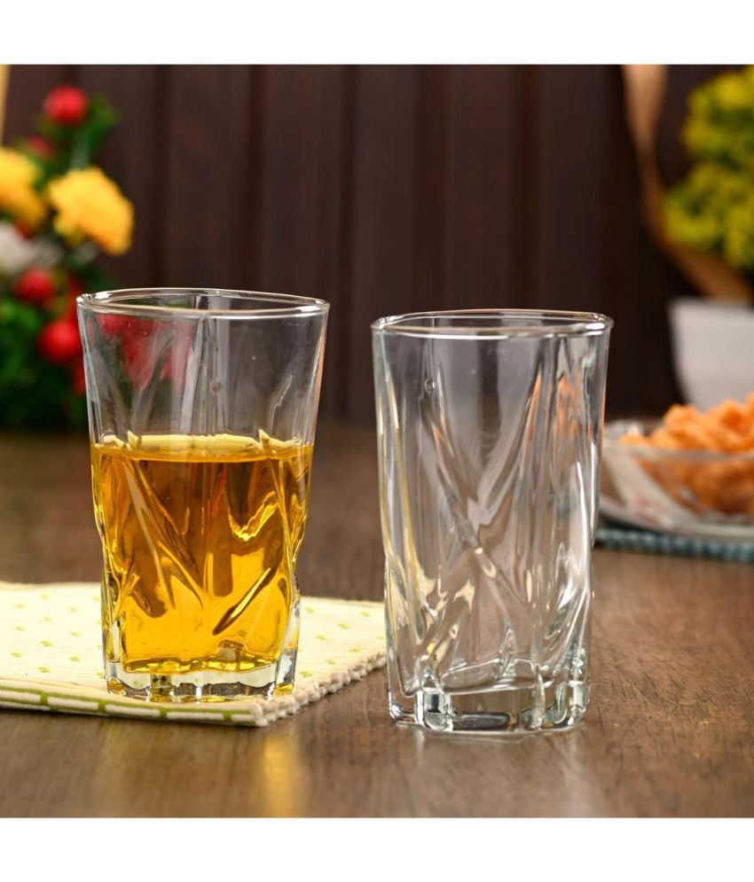     			Somil Drinking Glass Glass Glasses Set 280 ml ( Pack of 2 )