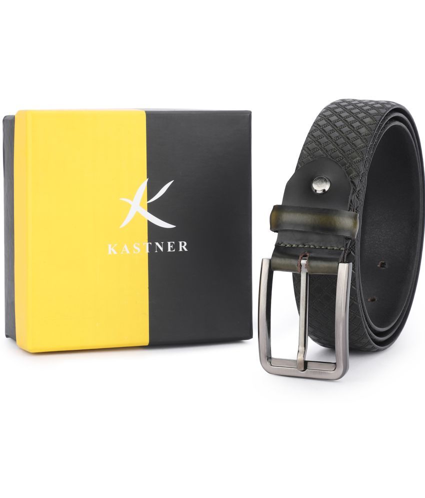     			Kastner - Green 100% Leather Men's Formal Belt ( Pack of 1 )