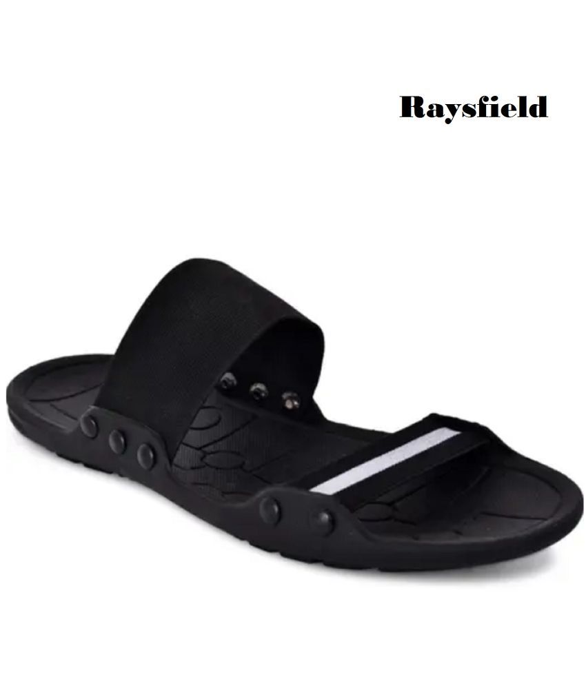     			RAYSFIELD White Men's Slide Flip Flop