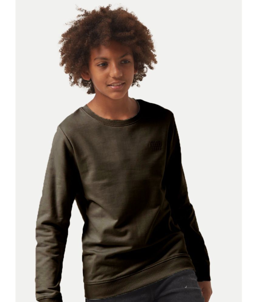     			Radprix Pack of 1 Boys Cotton Blend Sweatshirt ( Dark Grey )