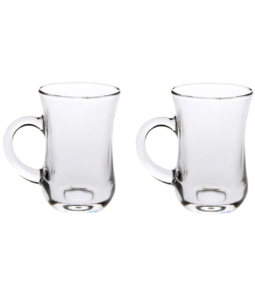     			Somil Drinking Glass Glass Beer Glasses & Mug 100 ml ( Pack of 2 )