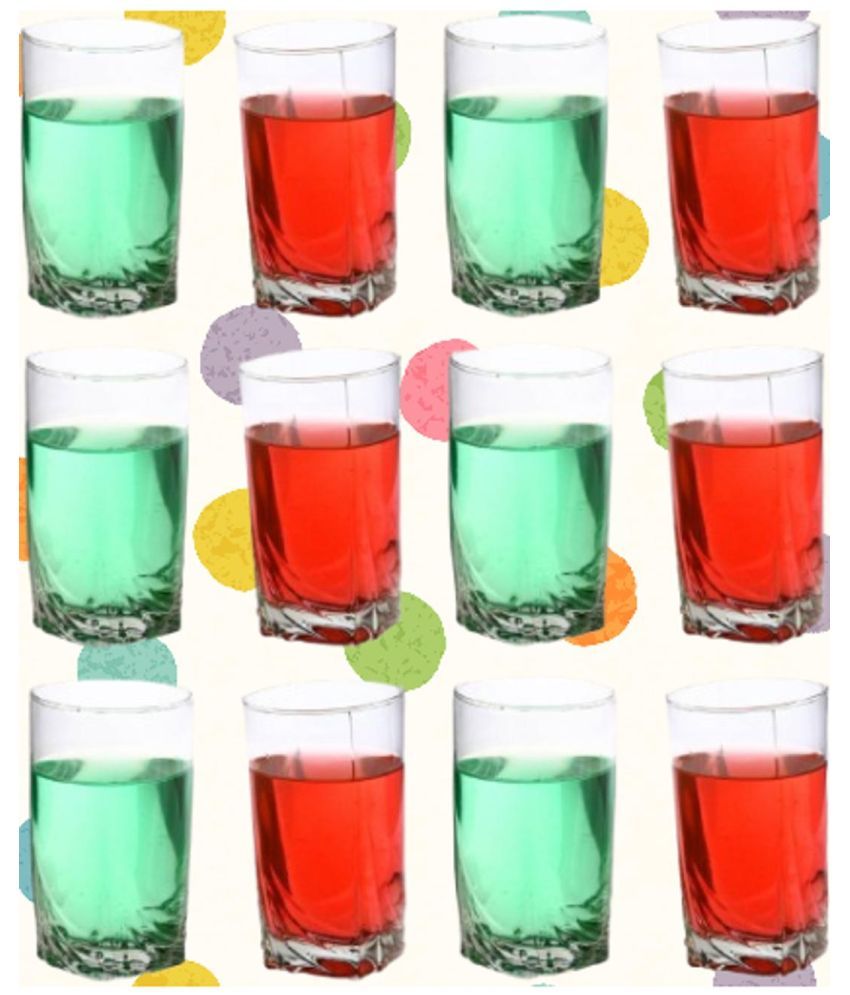     			Somil Drinking Glass Glass Glasses Set 100 ml ( Pack of 12 )