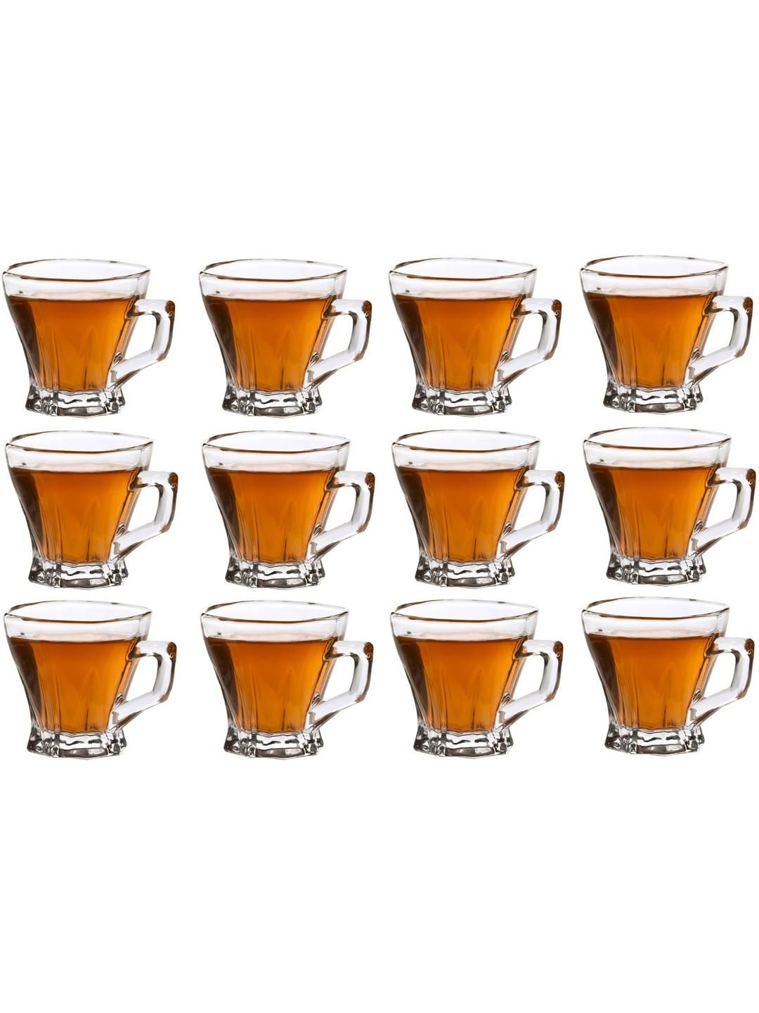     			Somil Glass Coffee & Tea Cup Solid Glass Tea Set 120 ml ( Pack of 10 )