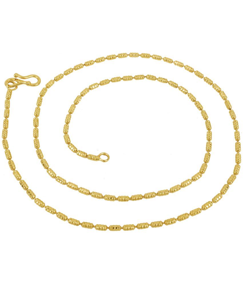     			Thrillz Gold Plated Chain ( Pack of 1 )