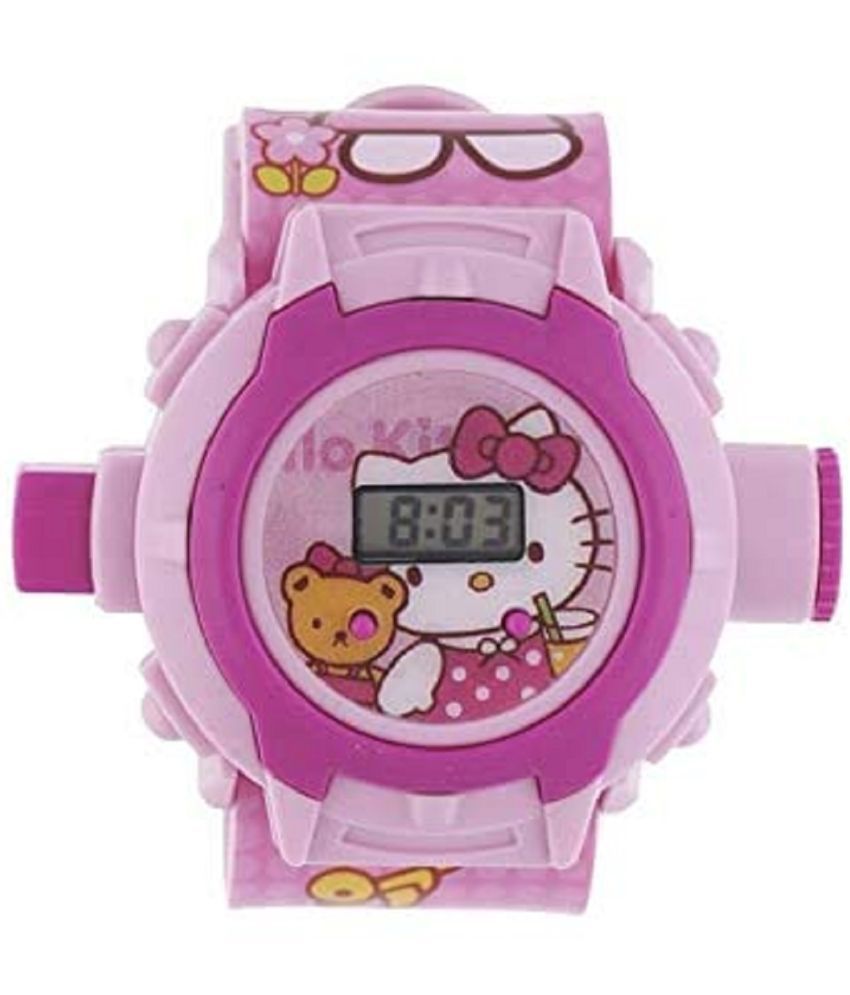     			Viser Light Grey Dial Digital Girls Watch ( Pack of 1 )