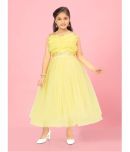 Aarika Nylon Gown For Girls ( Pack of 1 , Lemon )