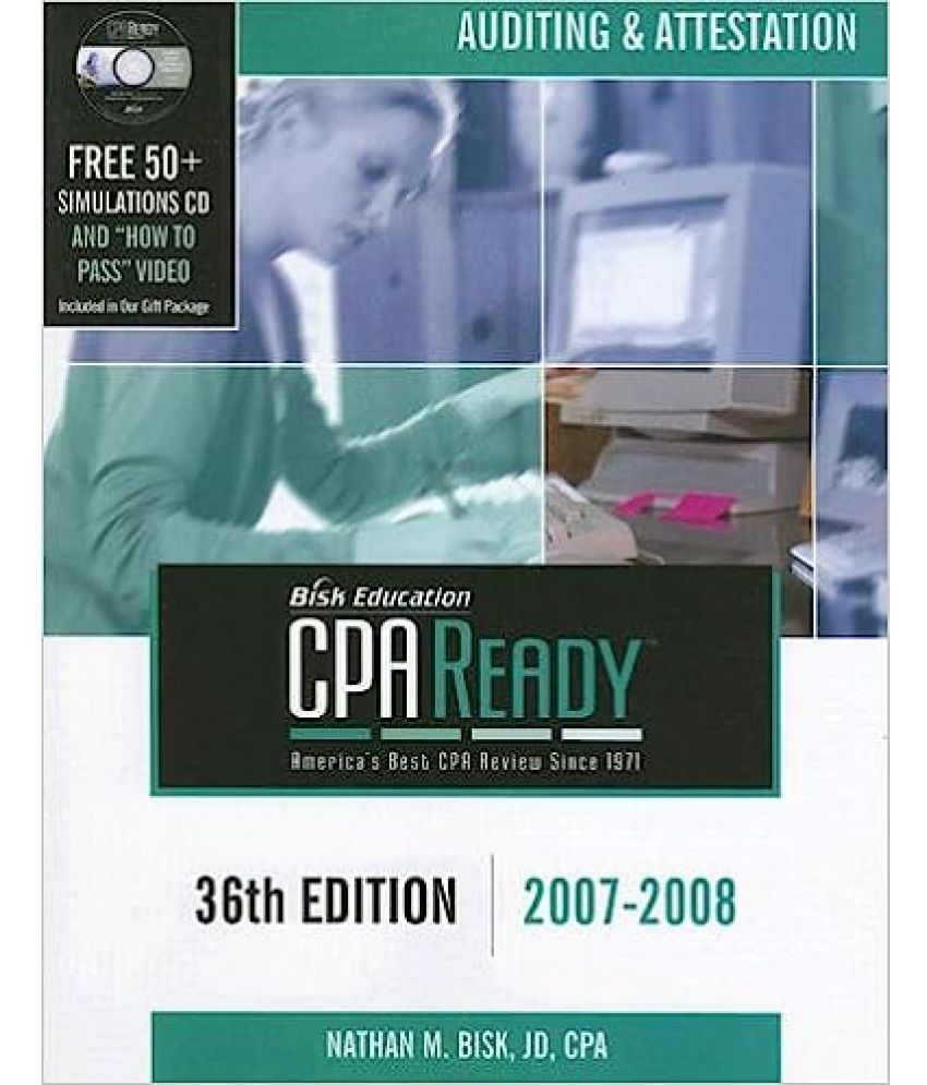     			CPA Ready Comprehensive CPA Exam Review - 36th Edition 2007-2008: Auditing & Attestation, Year 1999