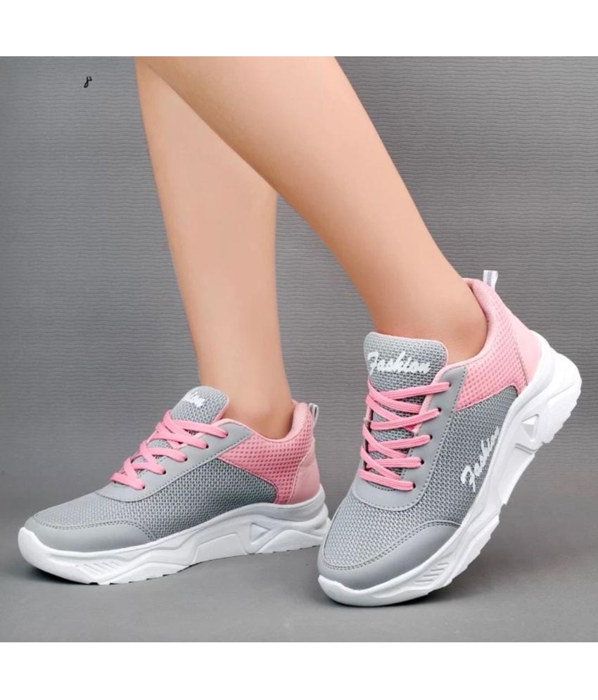     			Deals4you Pink Women's Sneakers
